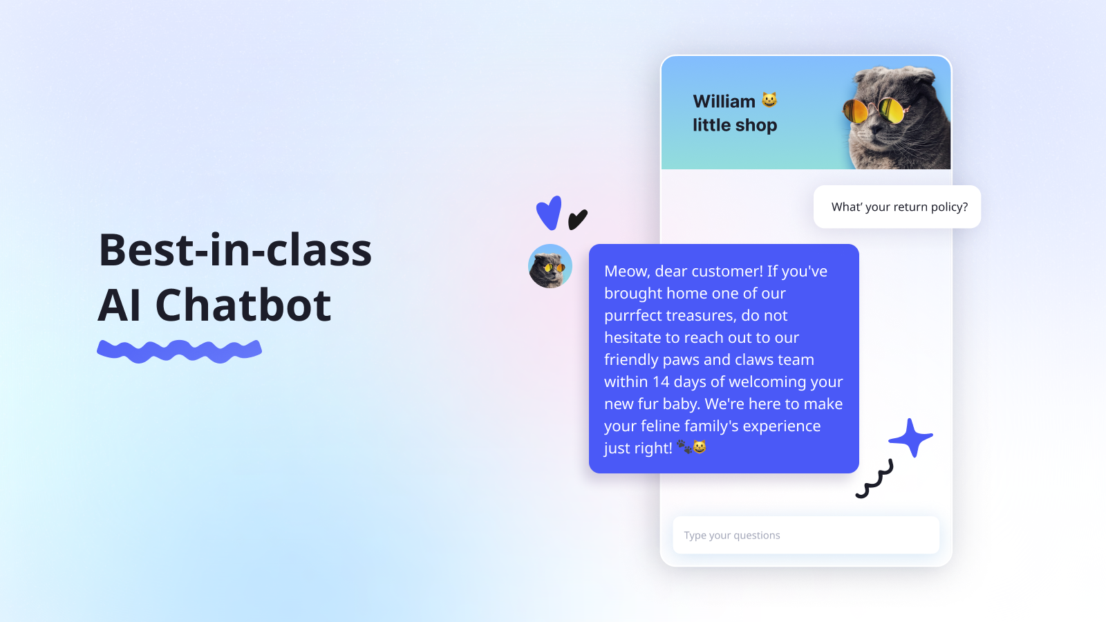 Cheerlink Skärmdump: AI Chatbot