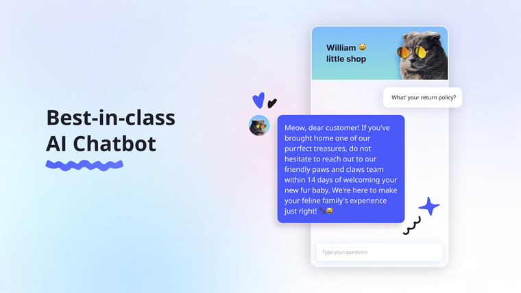 Cheerlink AI Chatbot and Email Screenshot