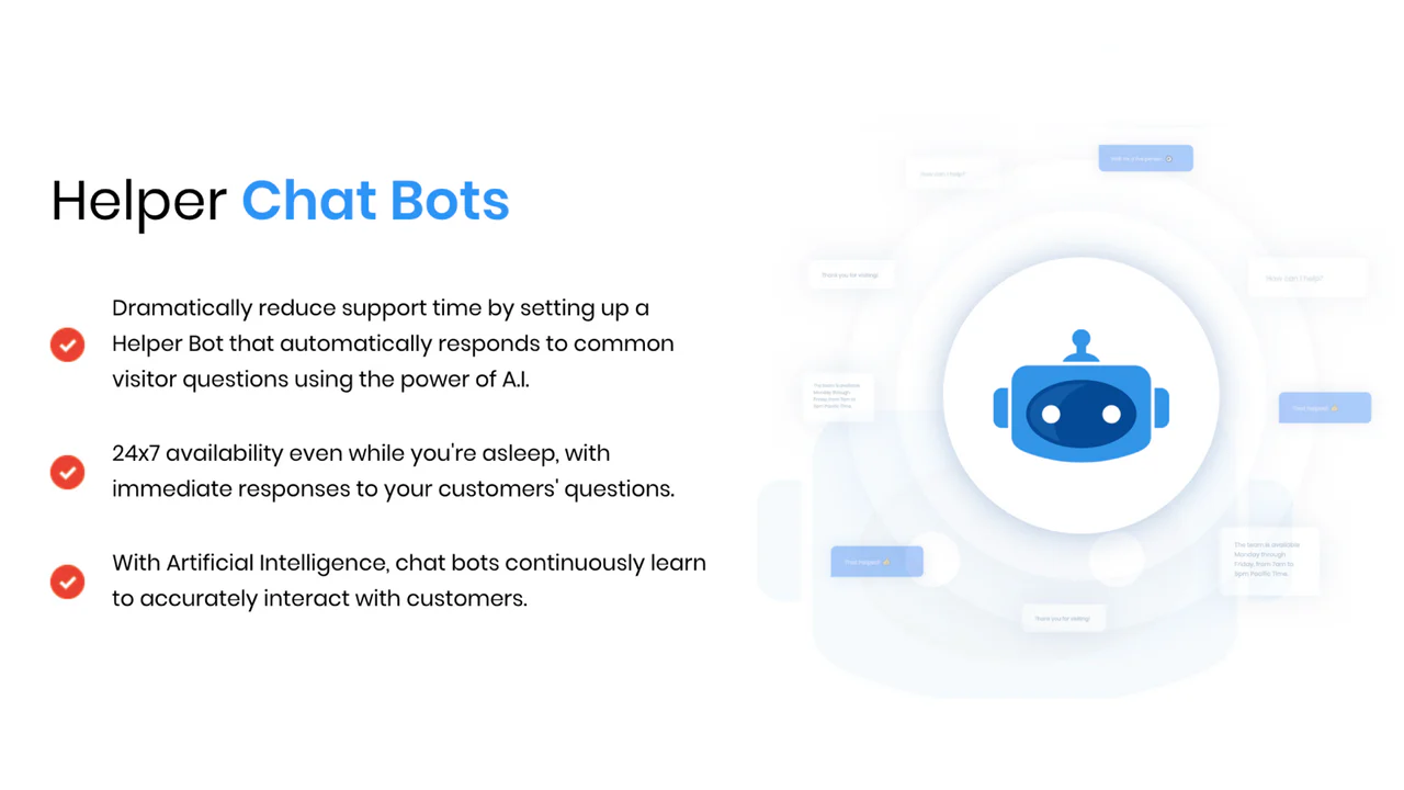 Helper Chat Bots