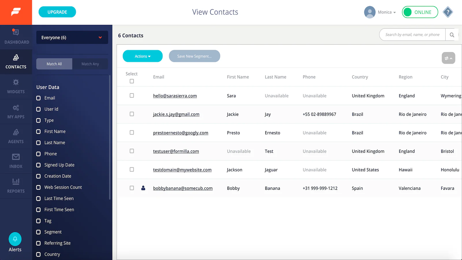 Contacts Management