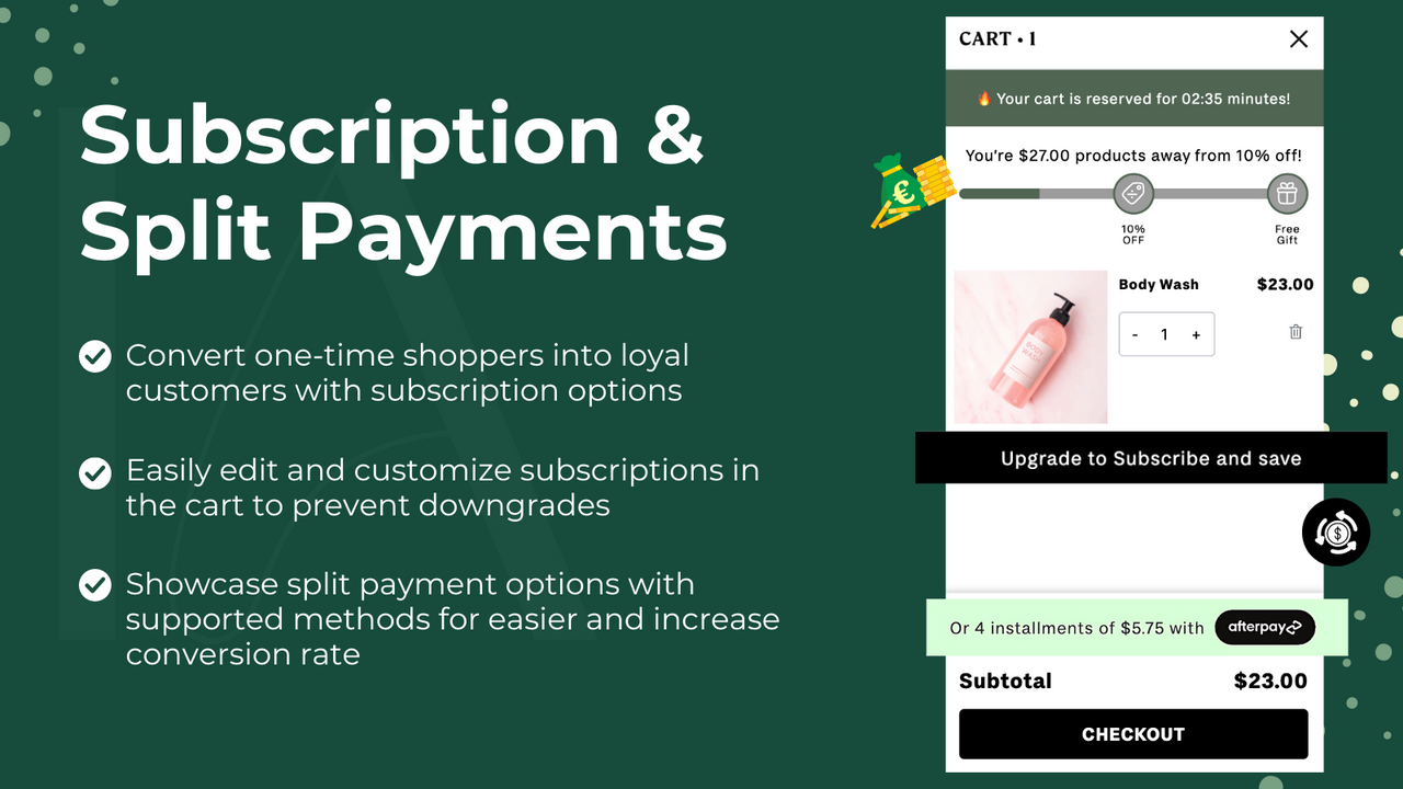 Subscription & Split Payments 