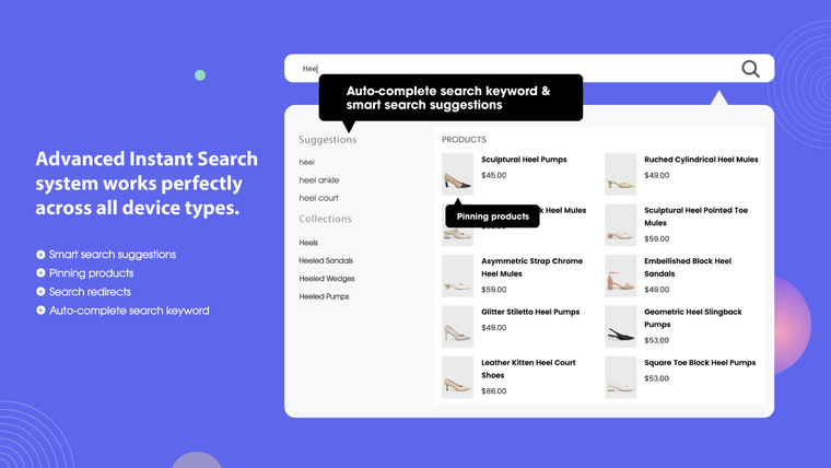 Smart Product Filter & Search Screenshot