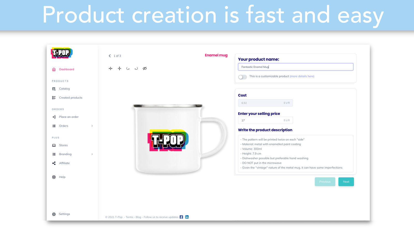 T Pop Print On Demand Ecommerce Plugins For Online Stores Shopify App Store