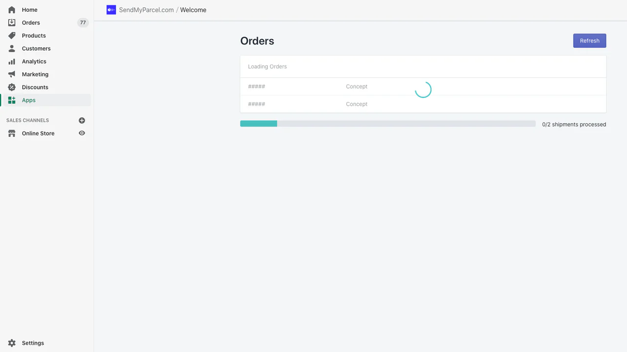 Exportation des commandes + ajout du transporteur et du service