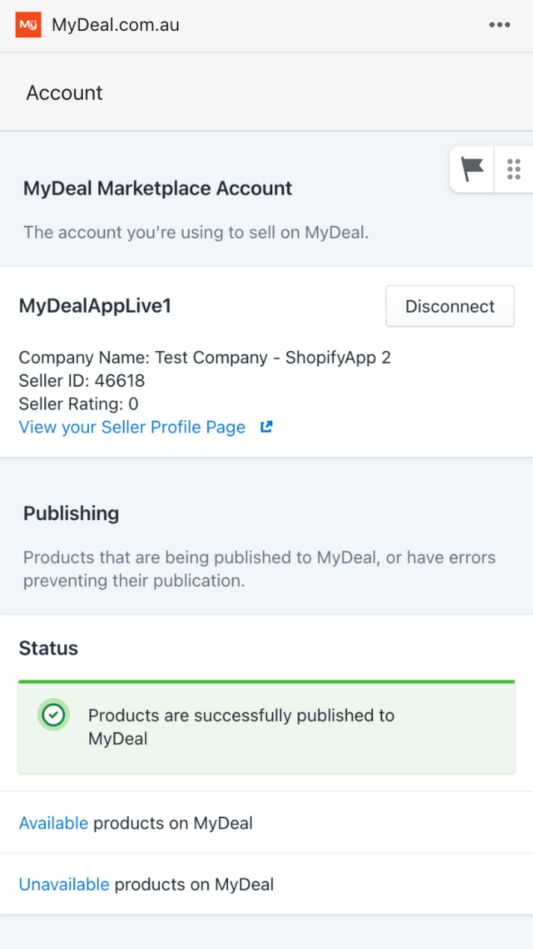 MyDeal.com.au Screenshot