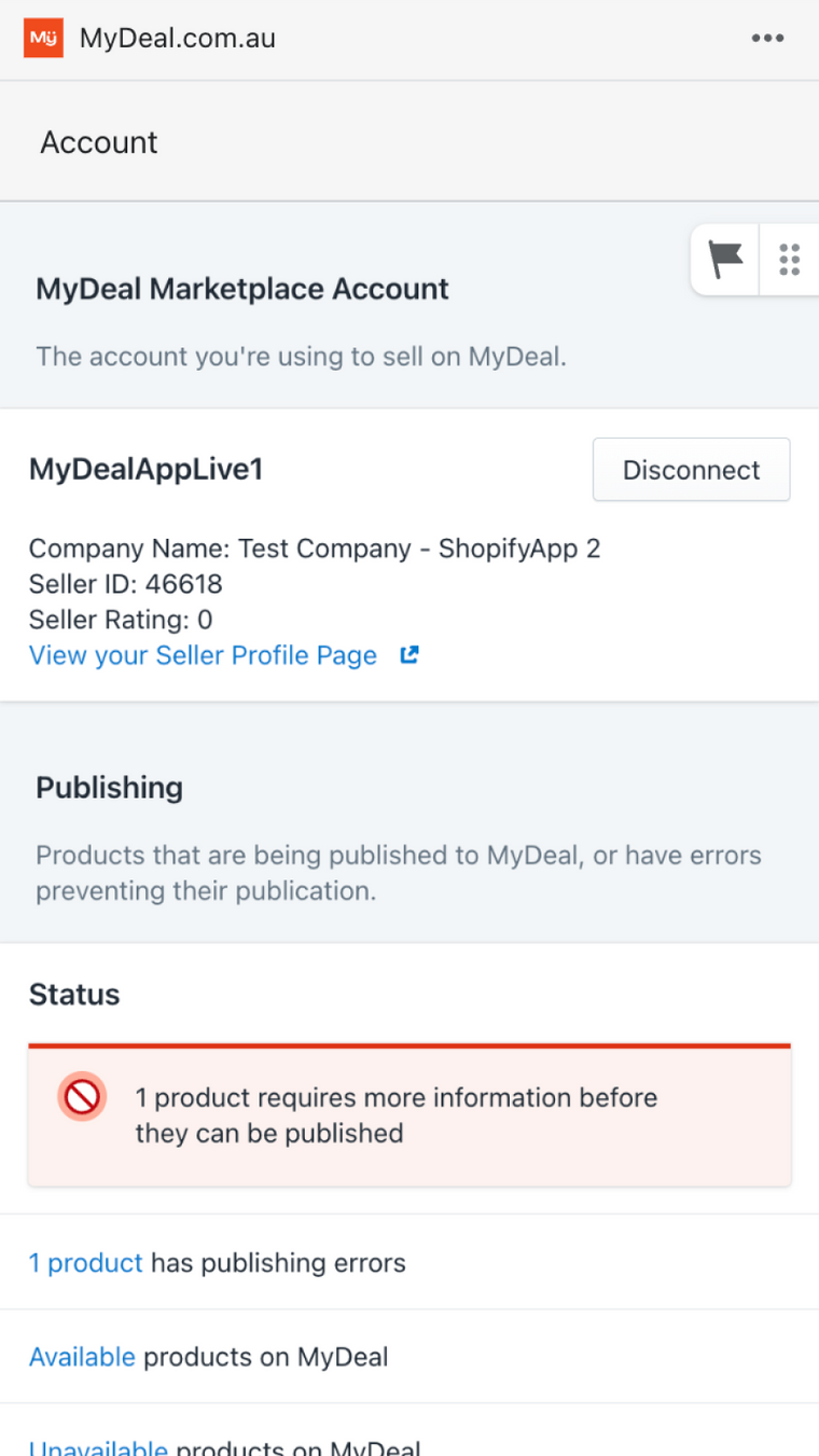 MyDeal.com.au Screenshot