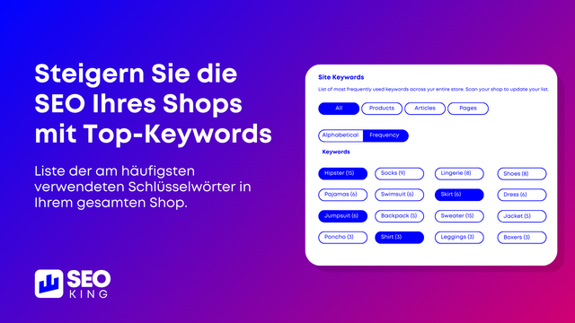 Steigern Sie die SEO Ihres Shops mit Top-Keywords