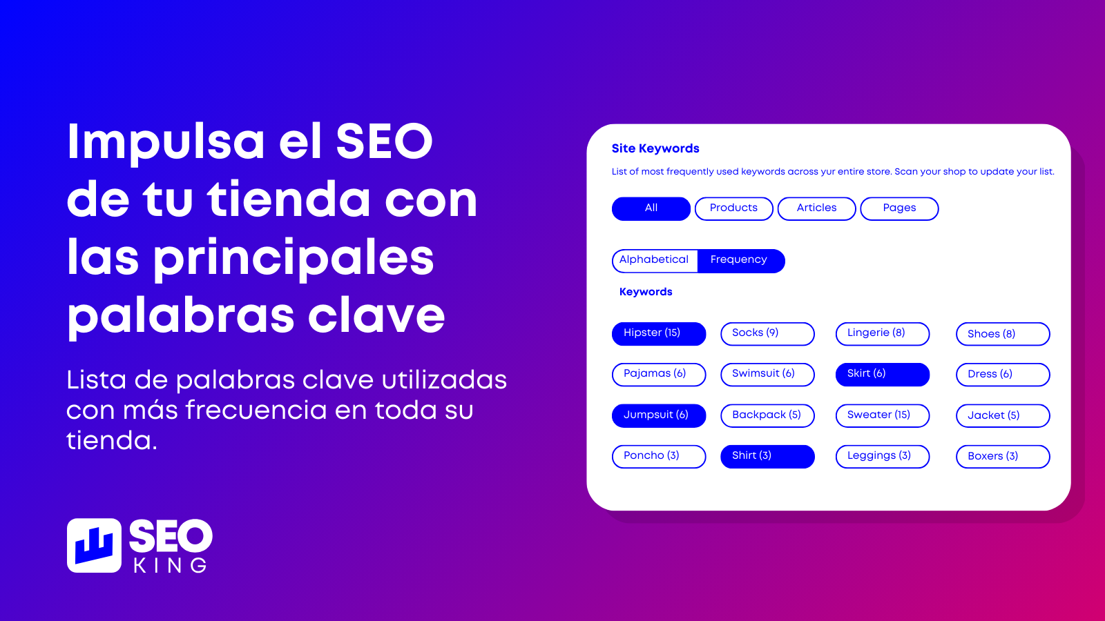 Impulsa el SEO de tu tienda con las mejores palabras clave