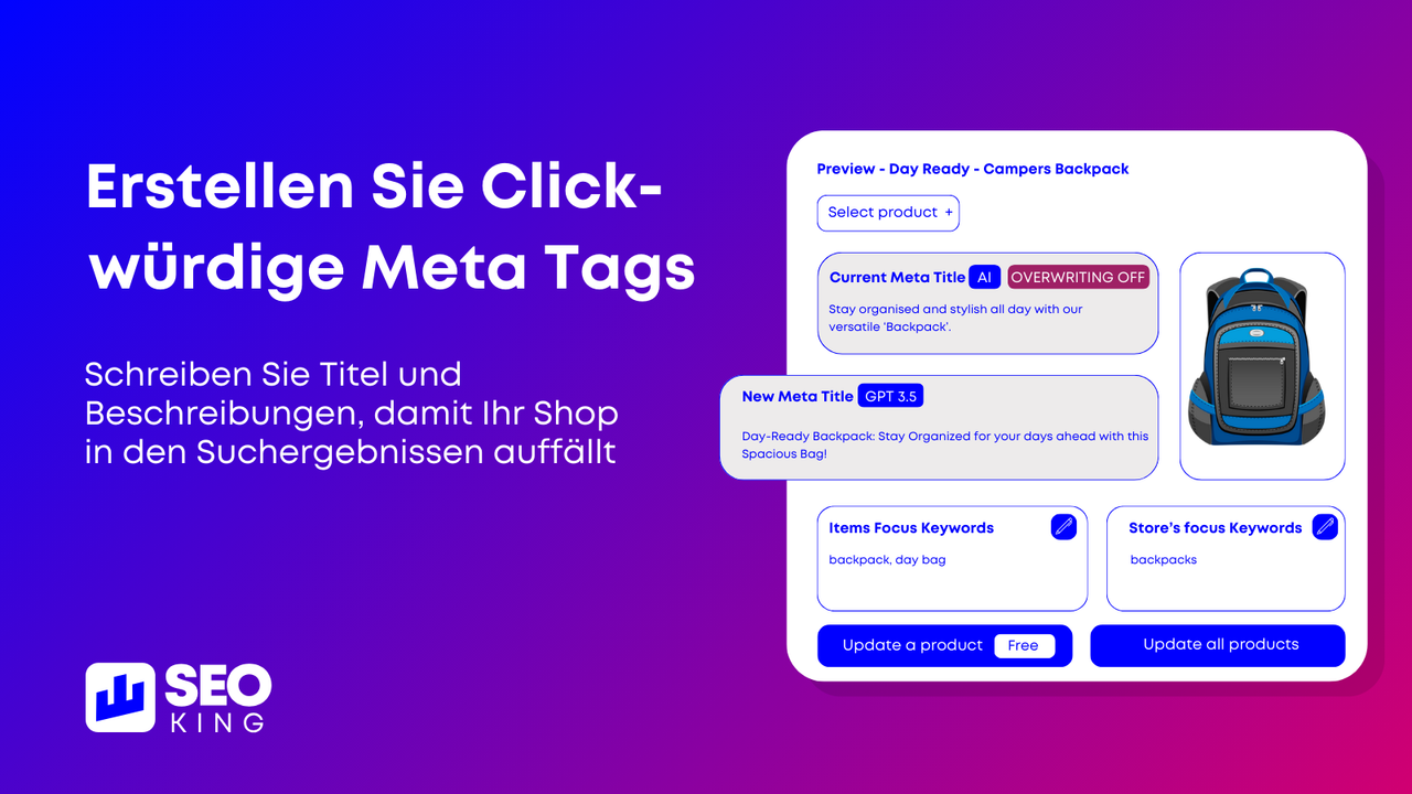 Erstellen Sie Click-würdige Meta-Tags