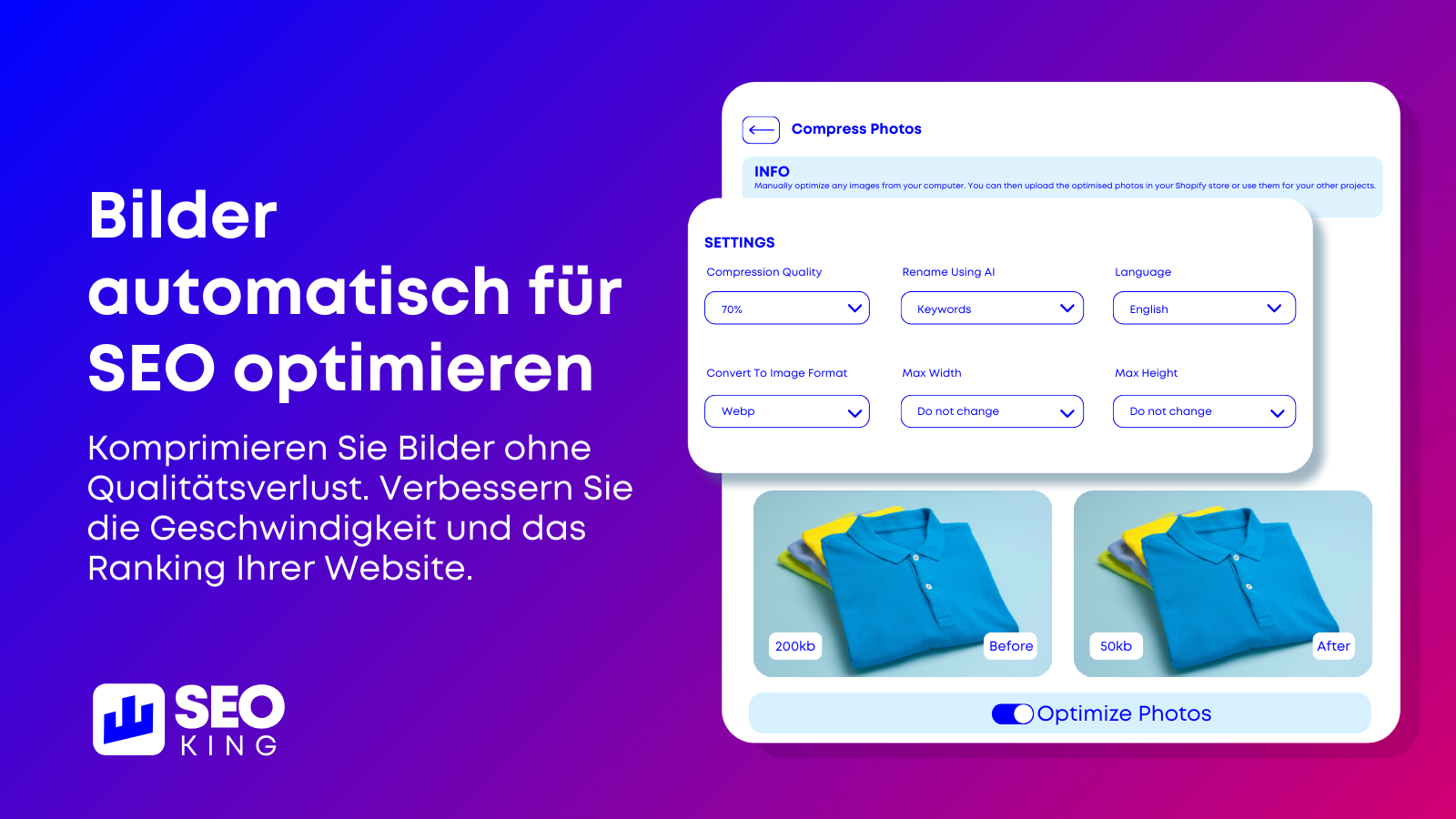 Bilder automatisch für SEO optimieren