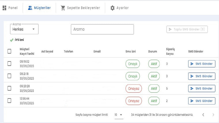 Netgsm SMS Screenshot