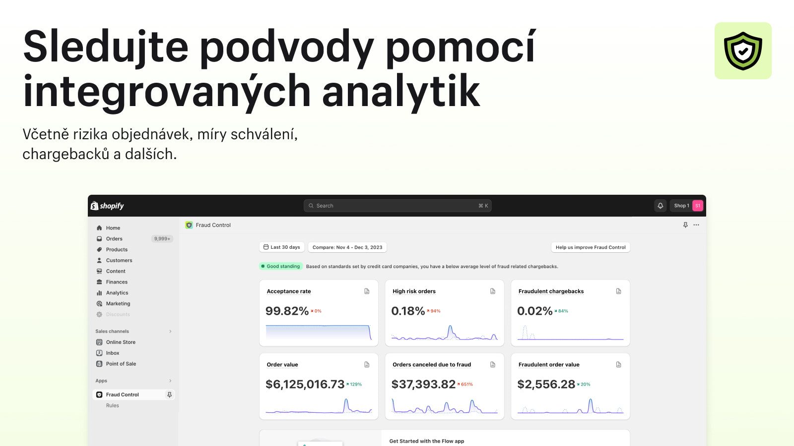 Spor svindel med indbygget analyse