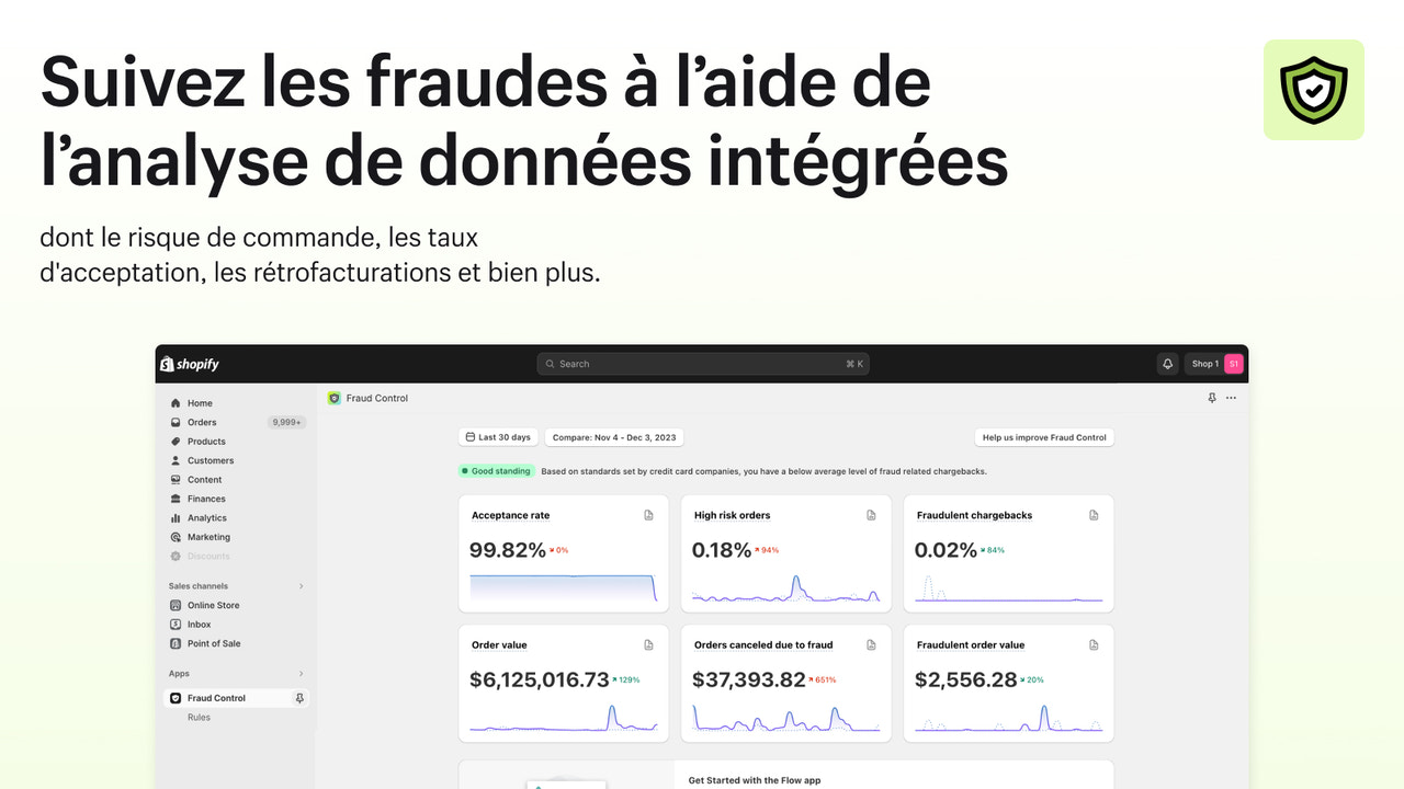 Combattez la fraude grâce à des analyses intégrées.