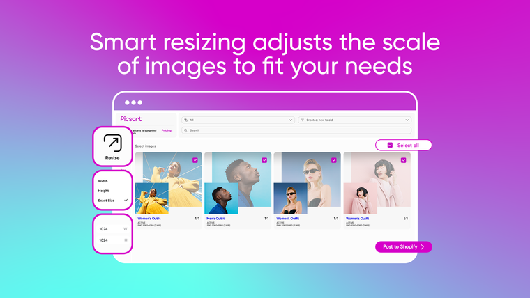 Picsart AI Photo Editor Screenshot