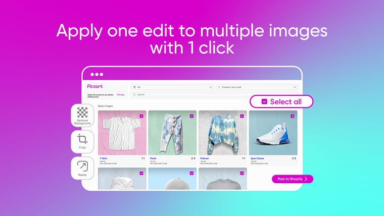 Picsart AI Photo Editor Screenshot