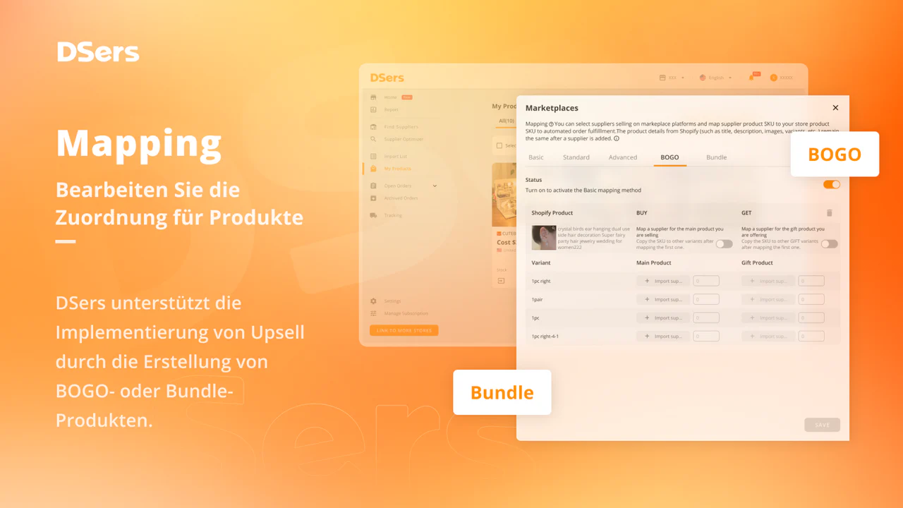 Produkt-Upsell wie Bundle und BOGO erstellen