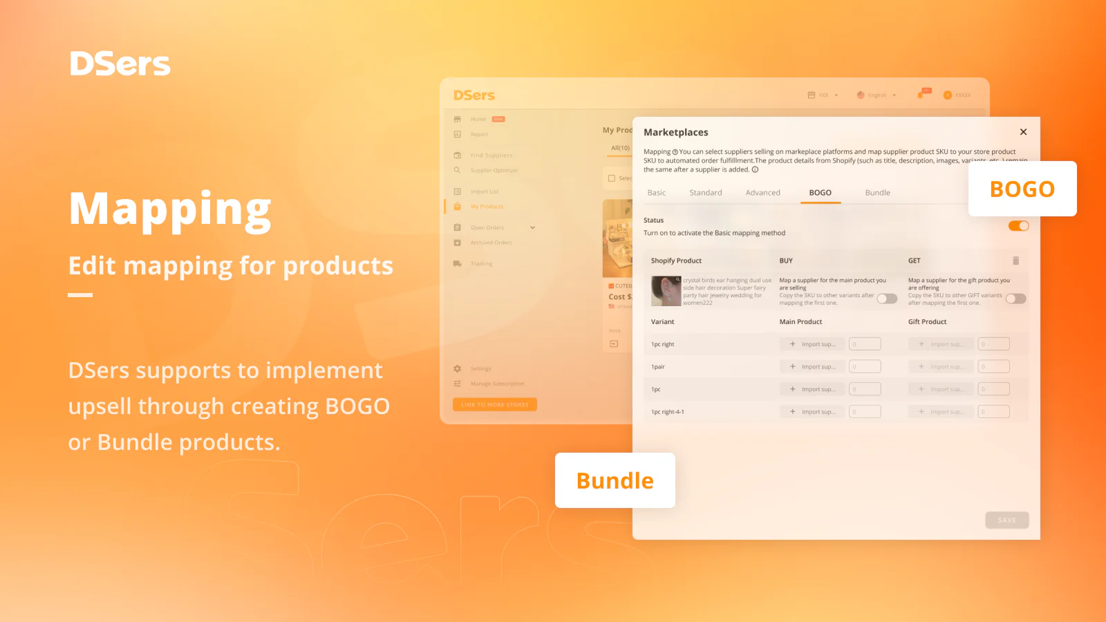 Create product upsell like Bundle and BOGO