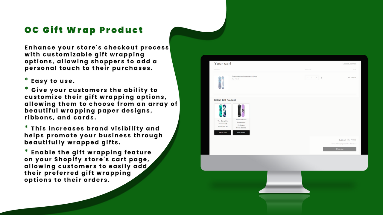 Frontend View cart