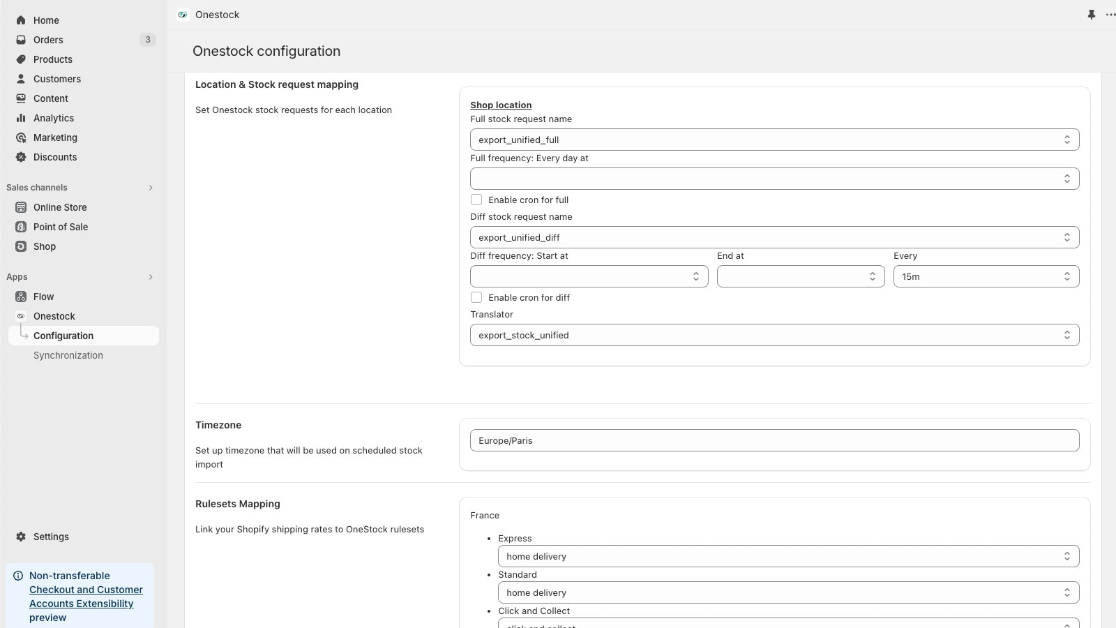 Map your shipping rates to advanced orchestration rules