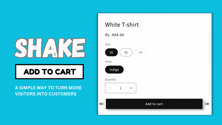 Shake Add to Cart Button ‑ Pop Screenshot