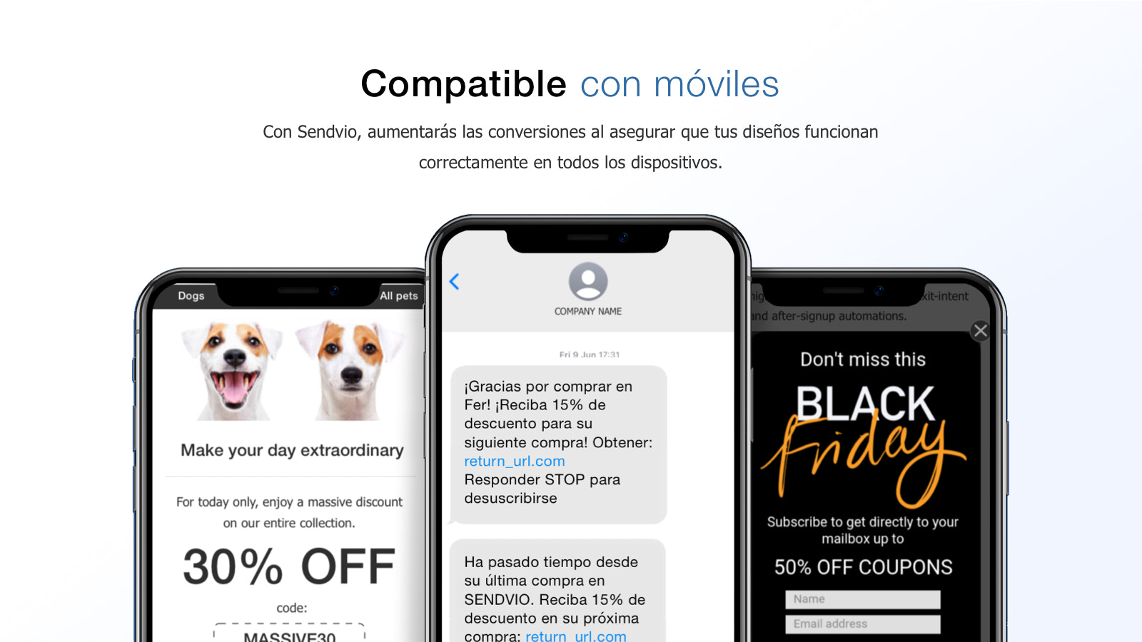 Compatible con dispositivos móviles