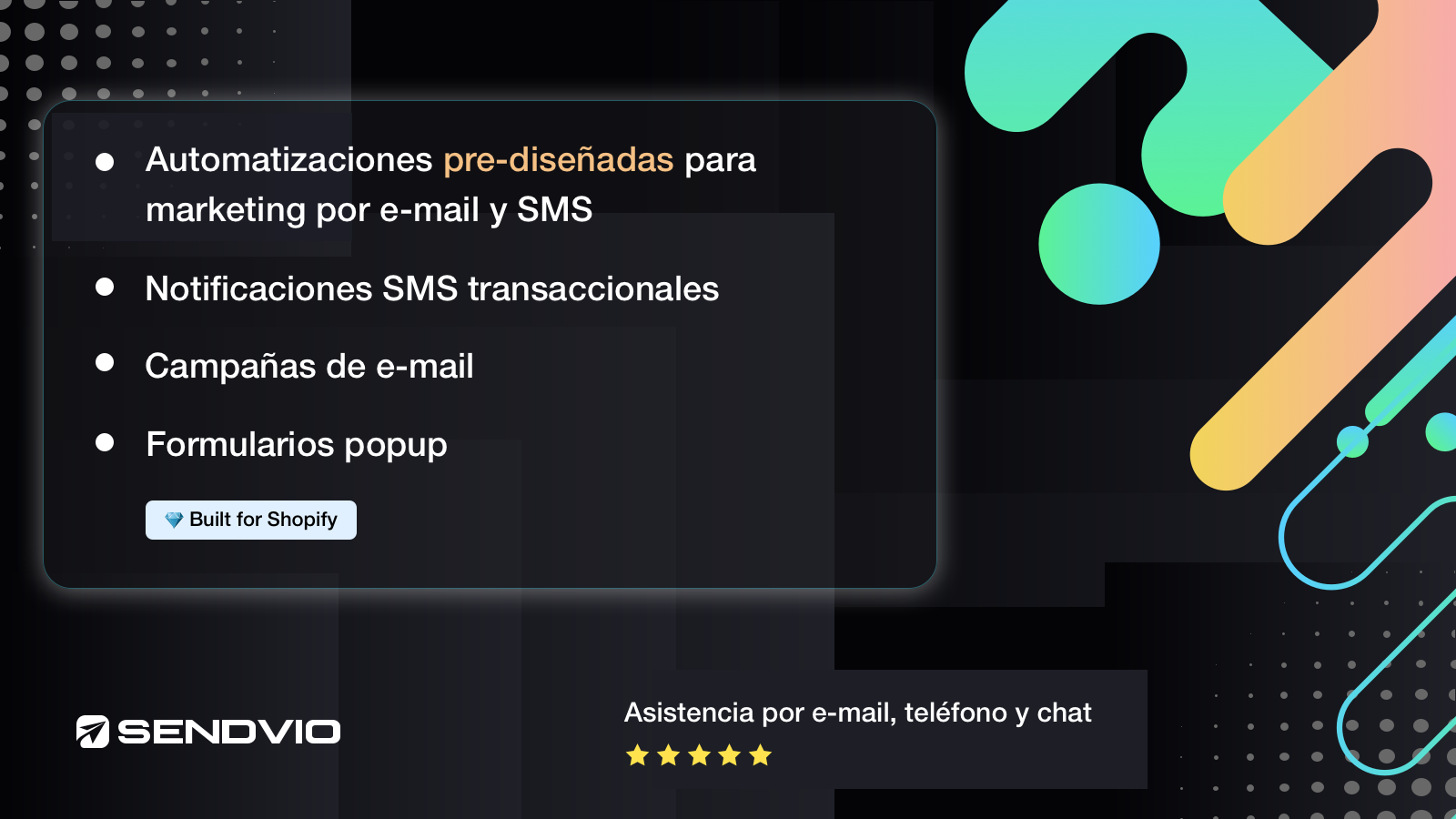 Email y SMS marketing para Shopify