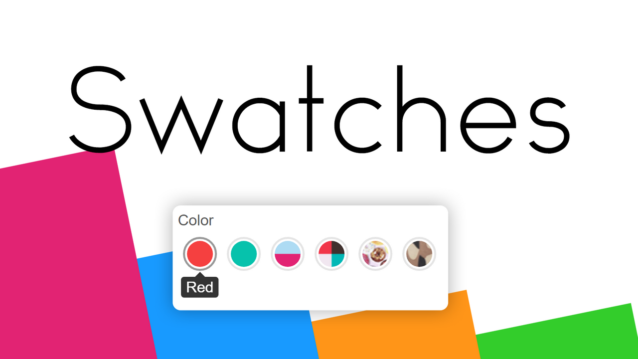 Swatches-app för Shopify
