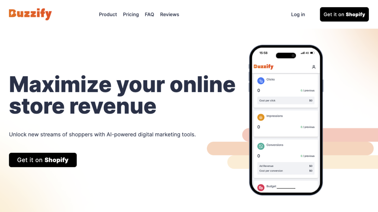 Landing page