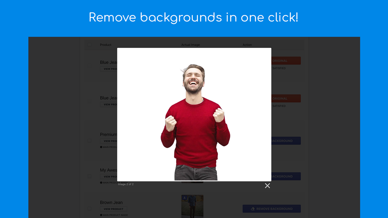 Reviews: Pxl ‑ Photo Background Remover - Remove background & create  stunning product photos in a click! | Shopify App Store