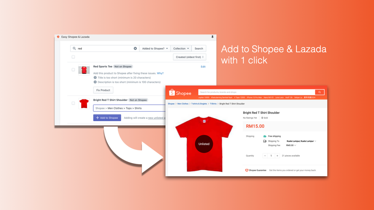 Expand to Shopee and Lazada with confidence