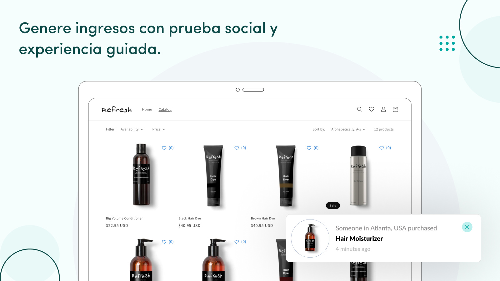 Genere ingresos creando FOMO con Sales Popups.