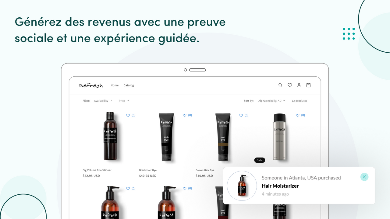 Générez des revenus en créant une FOMO avec les Sales Popups.