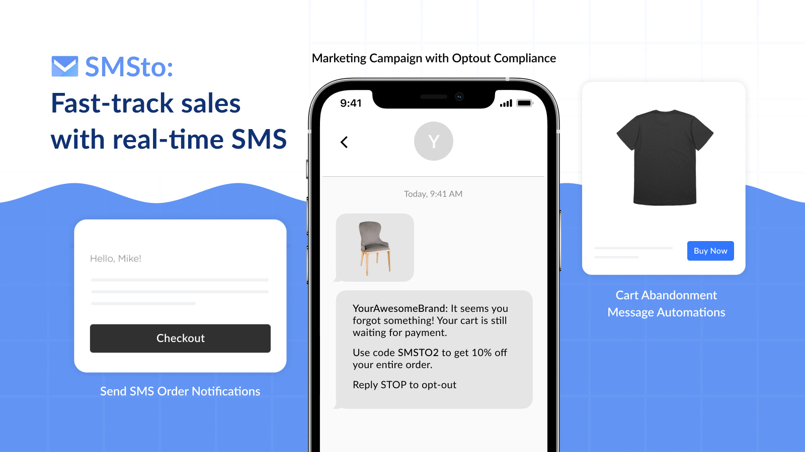 SMSto - SMS voor Shopify