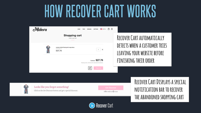 Recover Cart Pro hoe het werkt