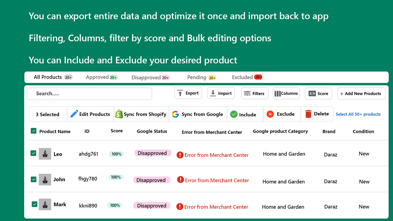 Google Feed XML, Google Channel, Pinterest Product Feed, Bing