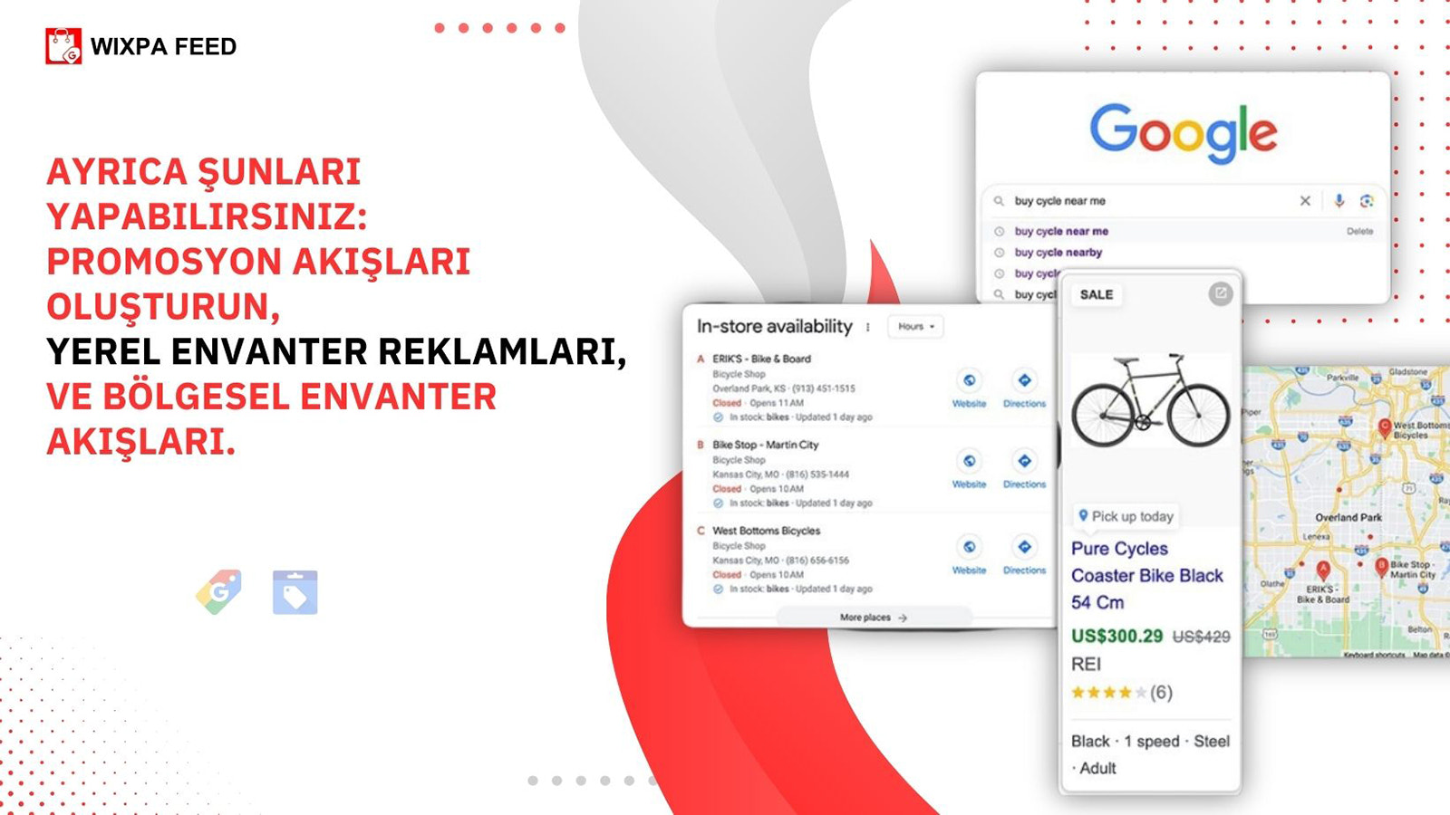 Google Alışveriş, Yerel Envanter, Google ile Satın Al, Bing/Face