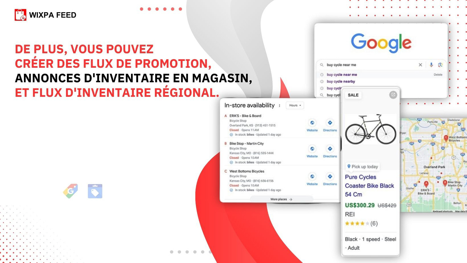 Google Shopping, inventaire local, acheter sur Google, Bing/Face