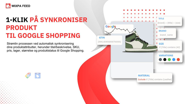one click setup feed for google shopping for shopify
