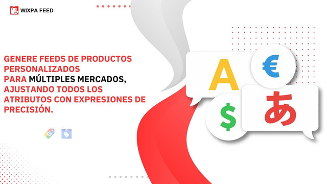 Envía feeds para Google Shopping, Facebook Ads y Microsoft Ads