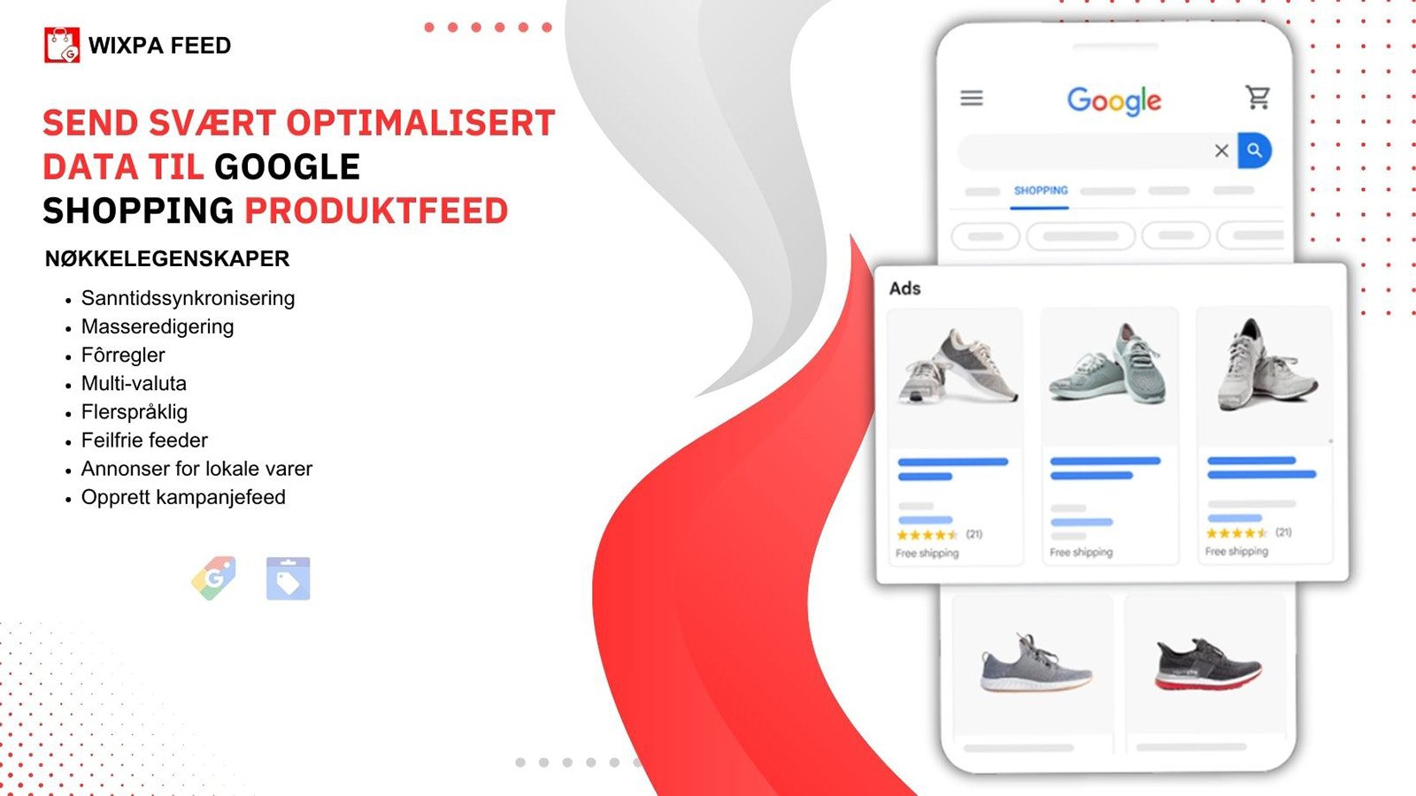 wixpa-feed for Google Shopping