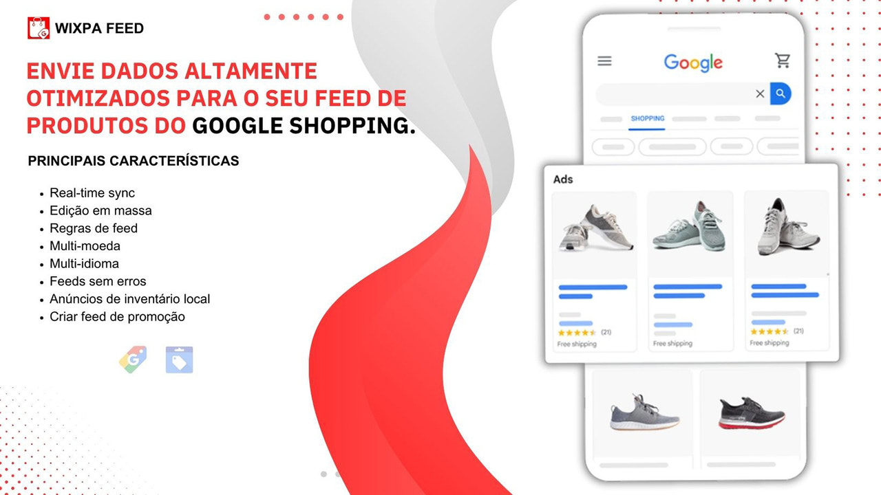 wixpa Feed para Google Shopping