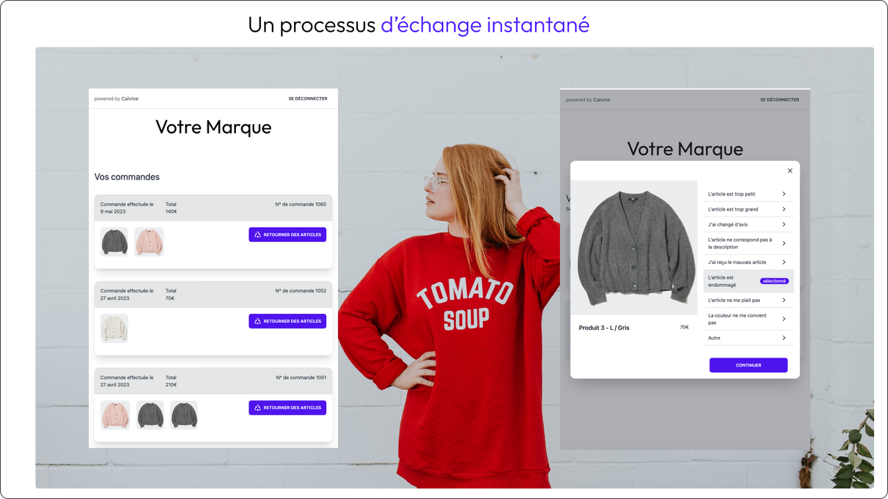 Échange instantané