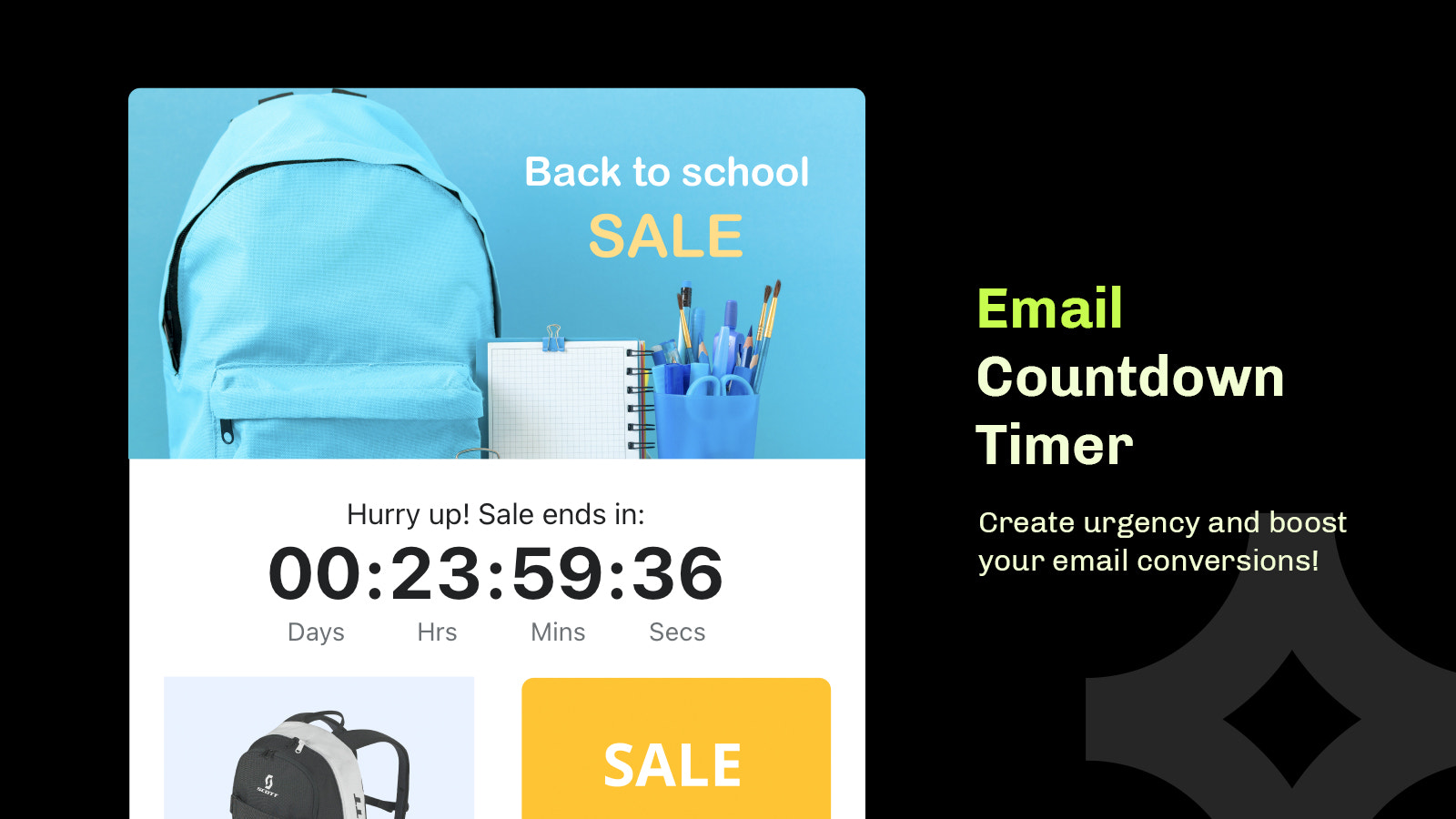 Essential Shopify email countdown timer for klaviyo and shopify