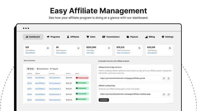 Afflr Affiliate Marketing Screenshot