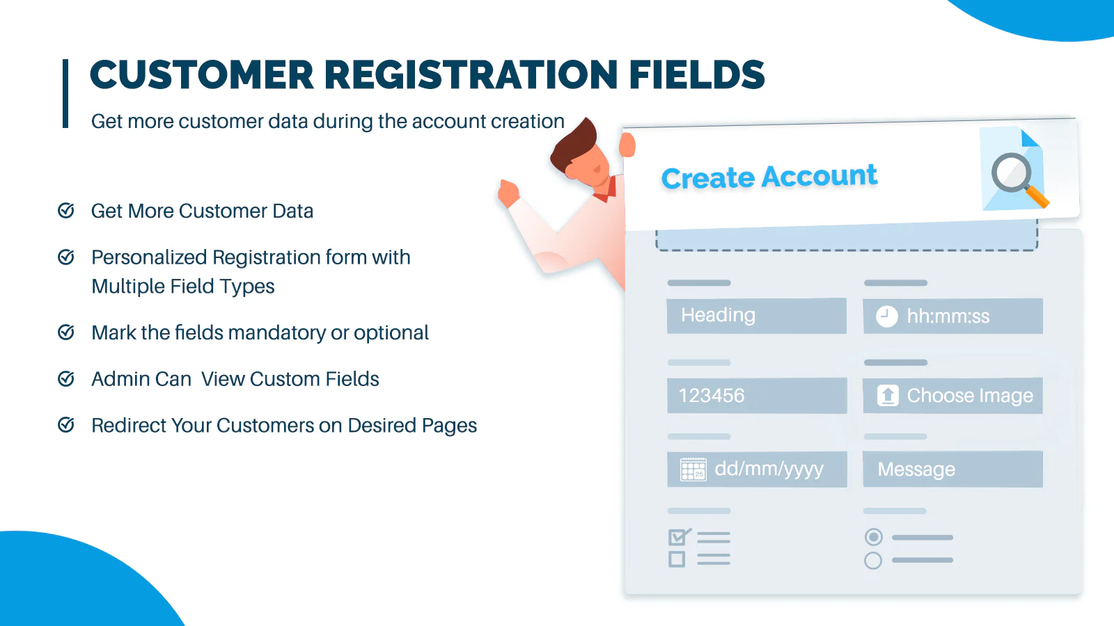 brugerdefineret registreringsformular builder