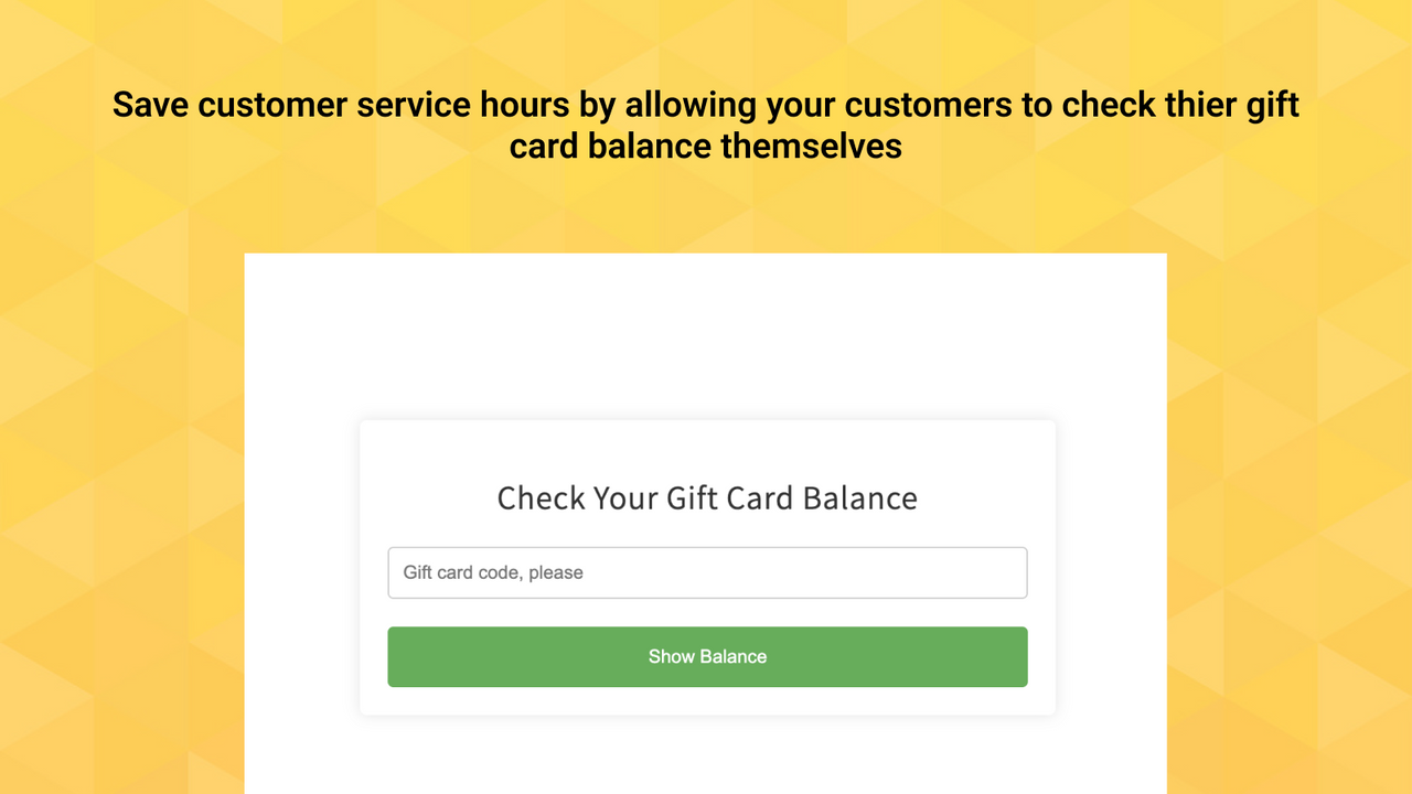 Gift Cards, Buy & Check Your Balance