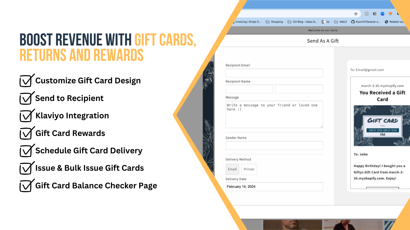 iziGift ‑ Gift Cards & Rewards Screenshot