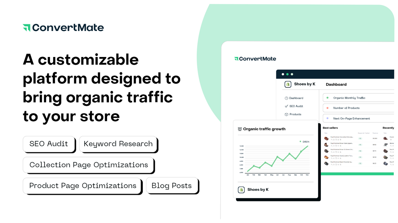 A customizable platform to bring organic traffic