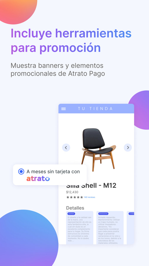 Integra el modal de promoción de Atrato