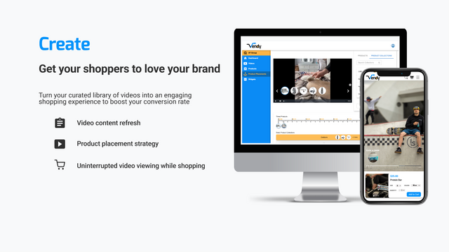 Create  - Get your shoppers to love your brand